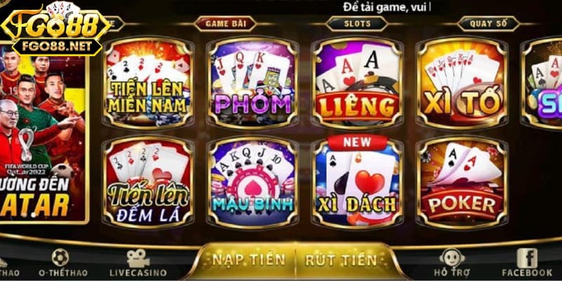 Game kinh điển tiến lên miền Nam đầy hấp dẫn